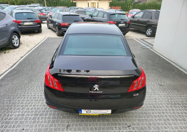 Peugeot 508 cena 38900 przebieg: 182541, rok produkcji 2012 z Czeladź małe 596